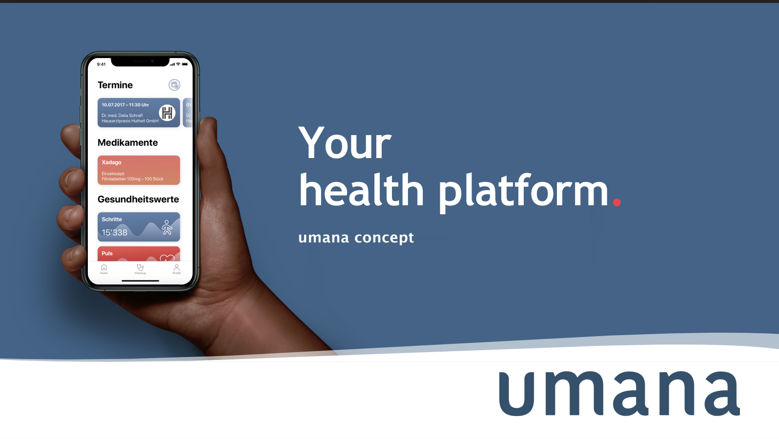 Swiss-made eHealth tool umana selects pryv.io to ensure the privacy of patient-doctor communication