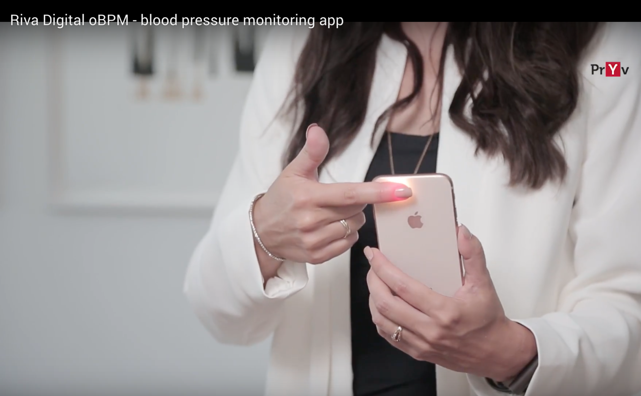 Pryv introduces Riva Digital oBPM Blood Pressure Monitoring App