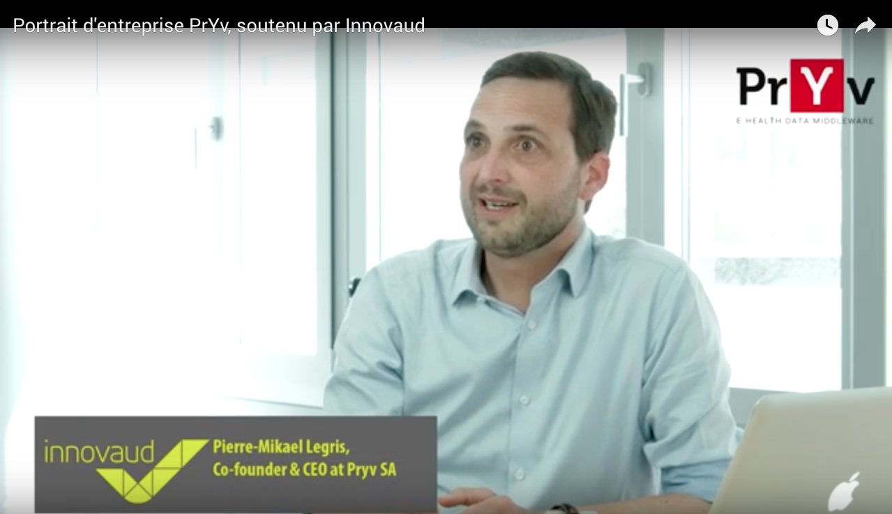Pryv at a glance - eHealth Middleware - data protection -
